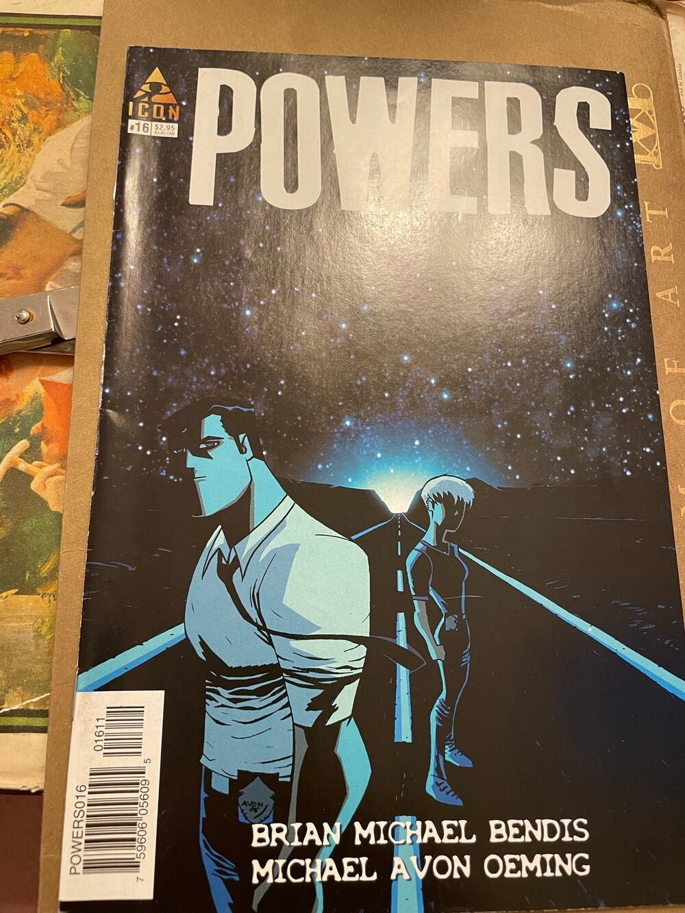 Modern Comic Lot Powers #16 Excalibur #119 Deity Revelations #2 Icon Marvel